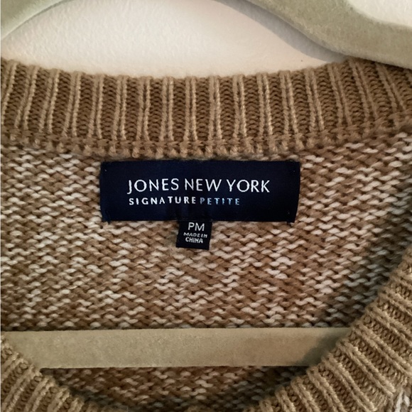 Jones New York Zip Up Sweater - Picture 3 of 4